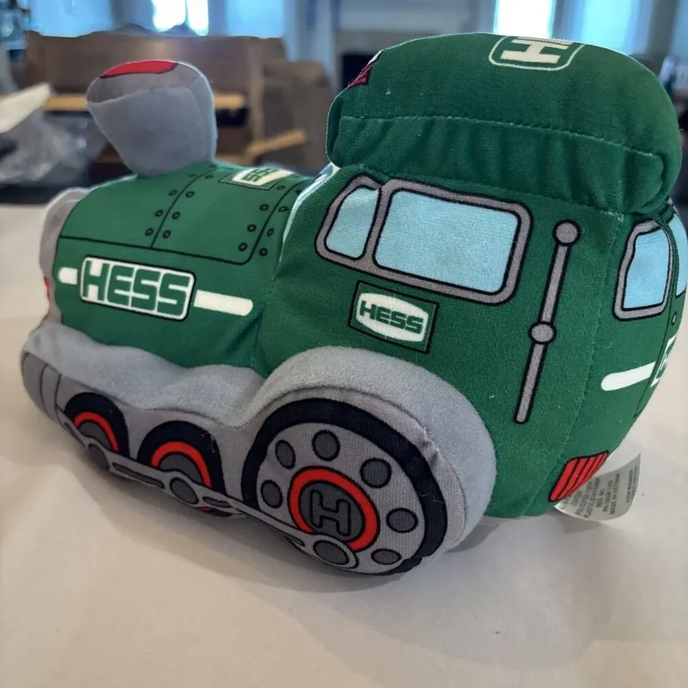 My First Hess Truck Plush 2022 CHOO CHOO Soft Train Light Up -no Sounds